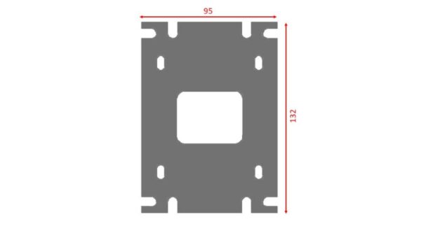 Payment terminal frame B